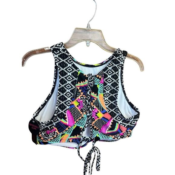 No Boundaries Tankini Top Sz 2X (19-21) NWT - Picture 2 of 5